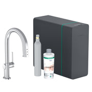 Hansgrohe - SodaSystem 210 Aqittura M91 1jet Starter Set chrom