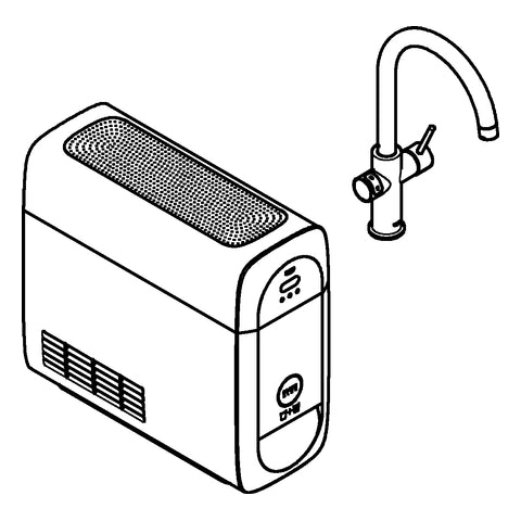 Grohe - BLUE Home Starter Kit 31455 Bluetooth/WIFI C-Ausl. supersteel