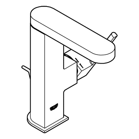 Grohe - EH-WT-Batterie PLUS 23871 M-Size ausziehbarer Auslauf chrom