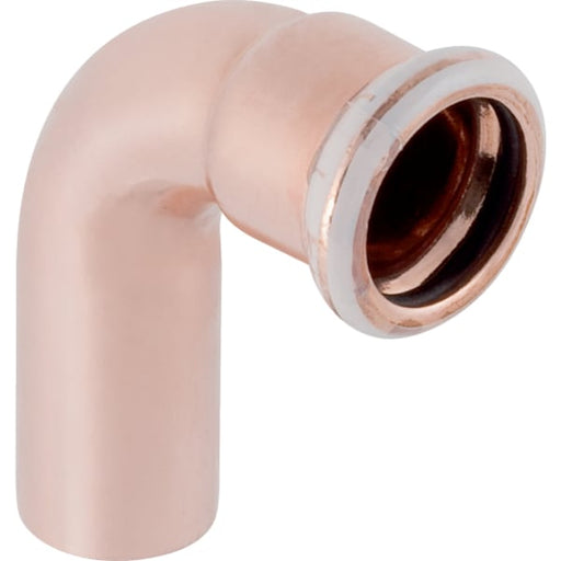 Geberit Vertriebs - Kupfer Bogen 90 Grad 18mm mit einseitigem Einschiebende, # 60303