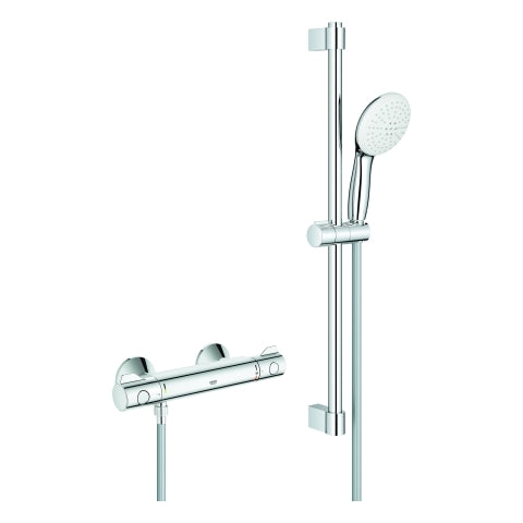 Grohe - THM-Brausebatterie Grohtherm 800 34565_2 mit Brausegarnitur 600mm chrom