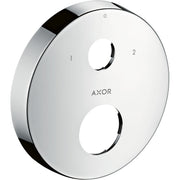 Hansgrohe - Verlängerungsrosette AXOR rund 2-Loch 0-1-2 brushed nickel