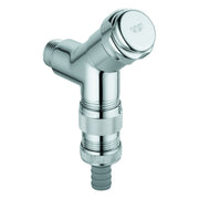 Grohe - WAS-Anschlussv. Schrägsitzausf. 41015 Design-Gr. DN15 m. RV chrom