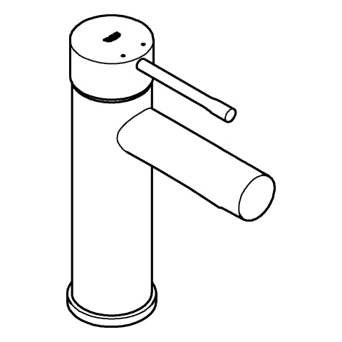 Grohe - EH-Waschtischbatterie ESSENCE 34813_1 S-Size glatter Körper chrom