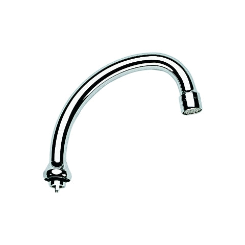Grohe - Rohrauslauf Ausladung 140mm 13076 schwenkbar m. Anschlag chrom