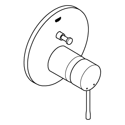 Grohe - EH-Wannenbatterie ESSENCE 24167_1 FMS für 35604 warm sunset