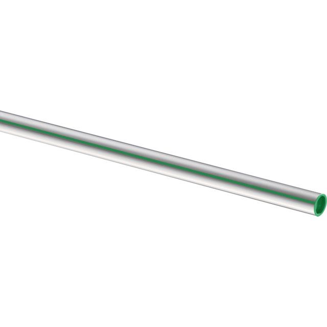 Viega - Rohr SANPRESS 2205 Grün, 15x1,0mm Edelstahl (1.4521)