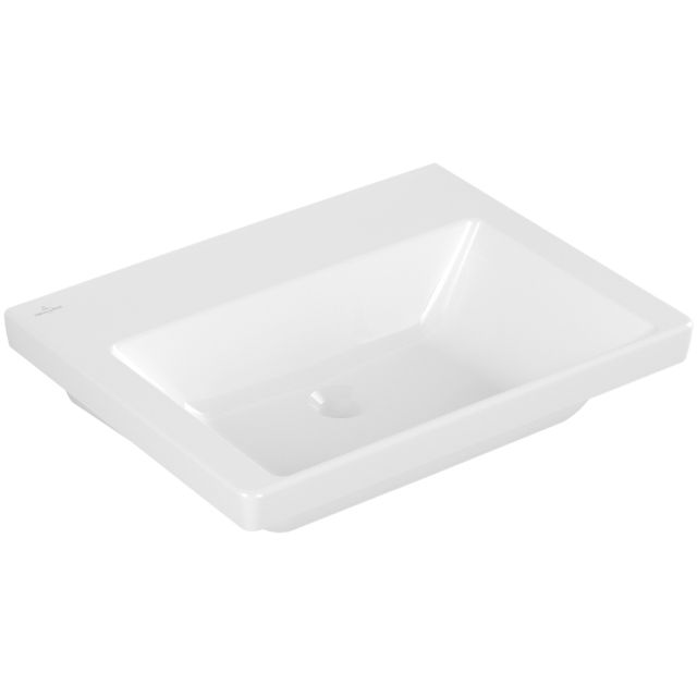 VILLEROY & BOCH - SchrankWT Subway 3.0 600x470mm re-eckig o. ÜL. geschliffen Weiß Alpin