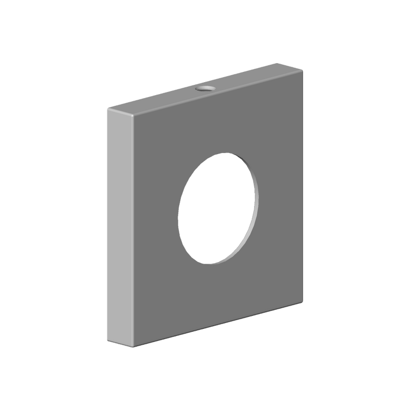 Dornbracht - Rosette Ersatzteile 092722043 60 x 9 x 60 mm chrom