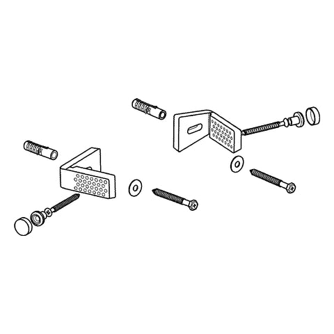 Grohe - Befestigungsset 49025 für Halbsäule