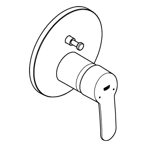 Grohe - EH-Wannenbatterie EUROSTYLE C 24052 FMS für RAPIDO SmartBox chrom