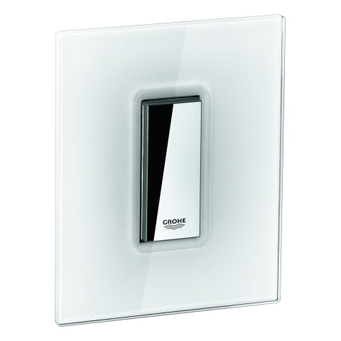 Grohe - Abdeckplatte 42373 mit Drucktaste moon white