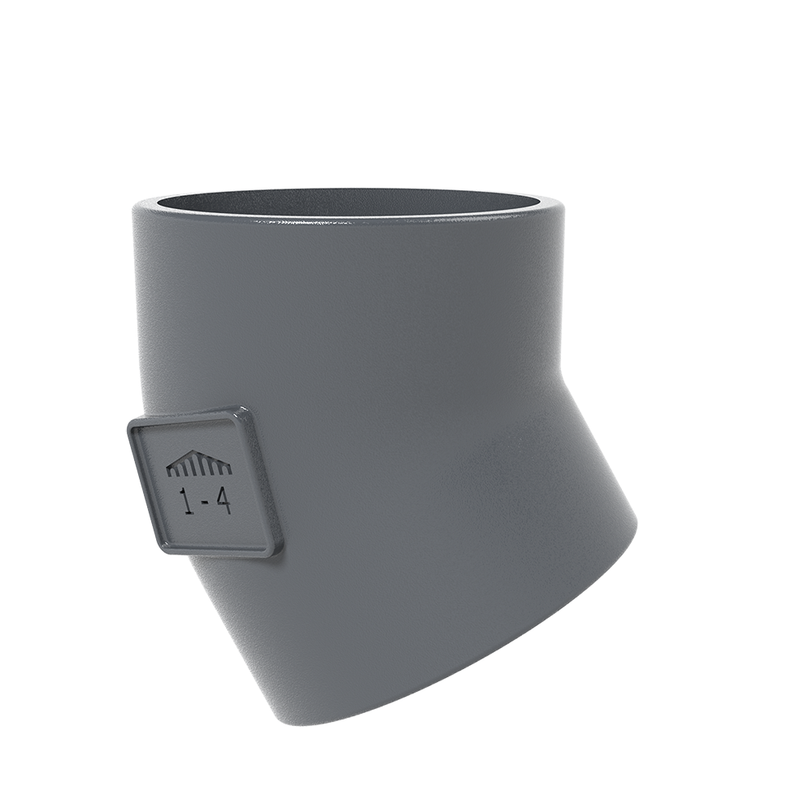 Fornatis - Bogen DN 100 30 Grad
