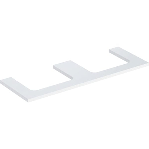 Geberit Vertriebs - ONE WT-Platte, Aus re/li, für AWT 135x3x47cm, weiß hgl