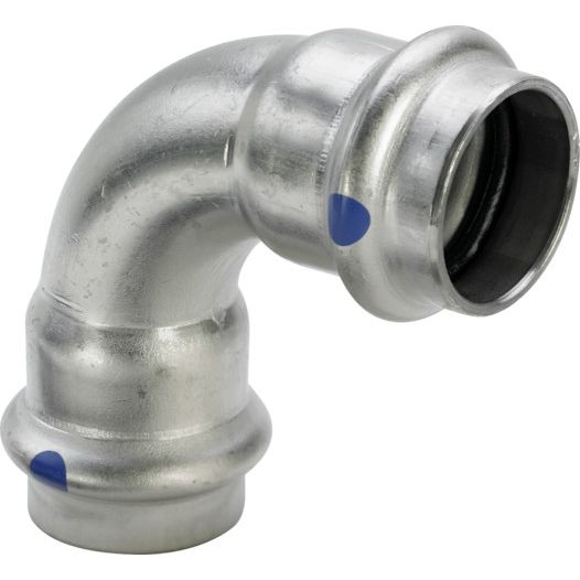 Viega - Bogen 90 Grad SANPRESS Inox 2316LF labsfrei 28mm