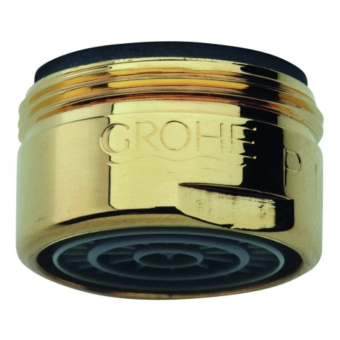 Grohe - Mousseur Durchflußklasse A 13929 15l/min bei 3 bar M24x1 gold