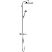 Hansgrohe - Showerpipe AXOR One mit Thermostat, Kopfbrause 280 1jet chrom