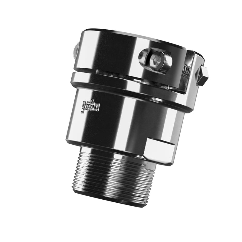 Gebo - Armaturen - minigebo Messing-Kompaktadapt. Serie 304 3/4 mit Außengewinde, vernickelt