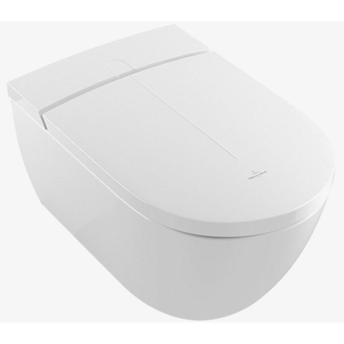 VILLEROY & BOCH - DuschWC ViClean m. DirectFlush A18 CeramicPlus WC-Sitz Typ V00010R1 weiß