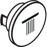 Hansgrohe - Symbol Kopfbrause AXOR Thermostatmodul Select chrom