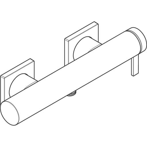 Hansgrohe - TECTURIS EBrausemischer Aufputz chrom