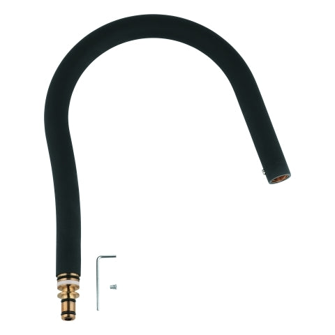 Grohe - Brauseschlauch GrohFlexx 46968 aus Santopren softschwarz