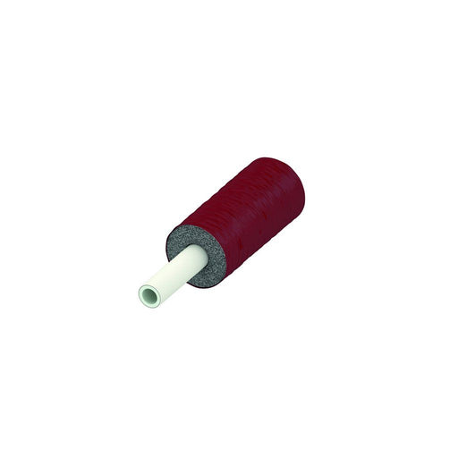 TECE SE - TECElogo Verbundrohr PE-RT/AL 25x2,5mm vorgedämmt RS 13, rot, (Rolle:50m) je m