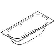 Grohe - Einbau-Badewanne ESSENCE 39620 EasyClean alpinweiß