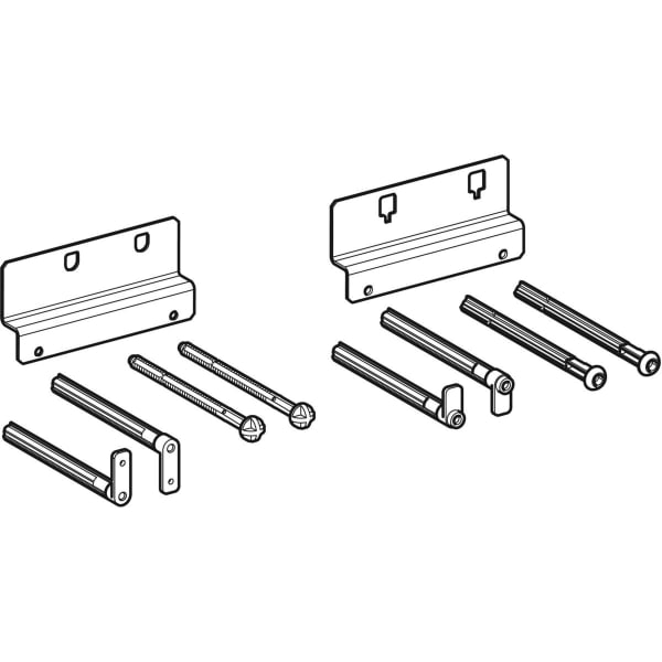 Geberit Vertriebs - Set für Ausl. u. Fixier. d. Designpl. zu AQUACLEAN