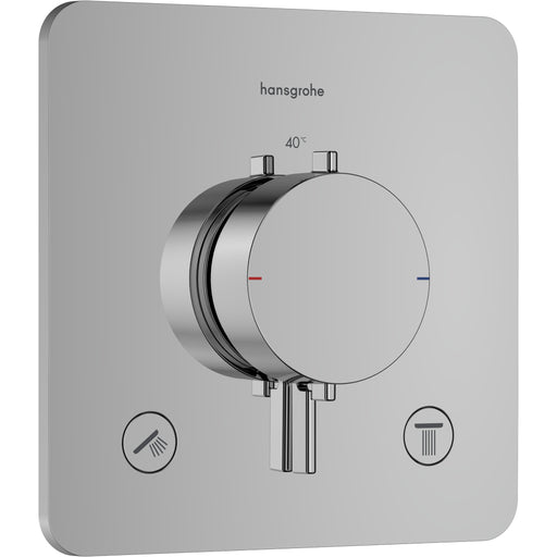 Hansgrohe - Thermostat UP Ecostat Comfort Q Fertigset 2 Verbraucher chrom