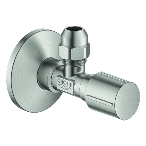 Grohe - Eckventil 22037 1/2x3/8'' Rosette Metallgriff supersteel