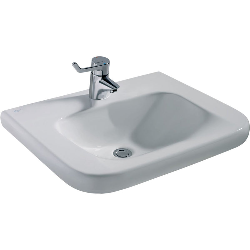 Ideal Standard - Waschtisch CONTOUR 21 600mm E5123 unterfahrbar, o.ÜL weiß
