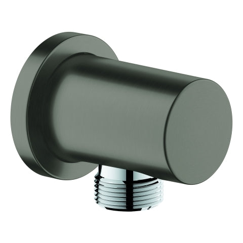 Grohe - Wandanschlussbogen RAINSHOWER 27057 DN 15 hard graphite gebürstet