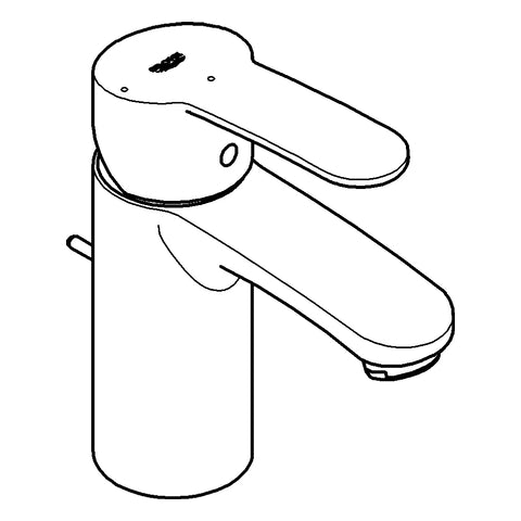 Grohe - Einhand-WT-Batterie EUROSTYLE C 23374 EcoJoy chrom