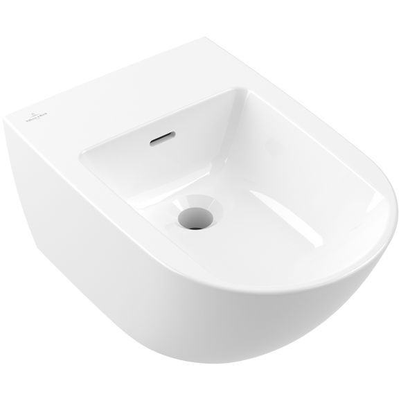 VILLEROY & BOCH - Bidet Subway 3.0 560x375x270mm Oval wandhängend Weiß Alpin