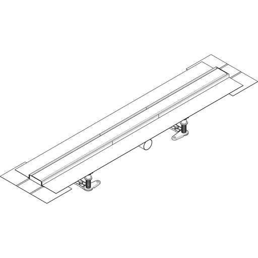 Hansgrohe - Komplettset RainDrain Compact 900mm f.flache Installation BST