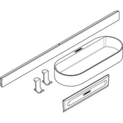 Hansgrohe - Duschset WallStoris mattschwarz