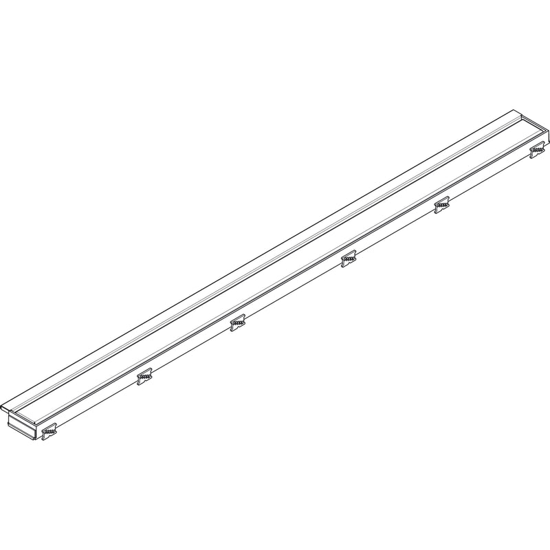Hansgrohe - Duschrinne RAINDRAIN Match 1200 mm mit höhenverstellbaren Rahmen BST