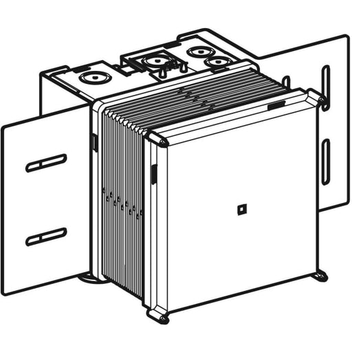 Geberit Vertriebs - Rohbauset, zu WT-Armaturen Standmontage, mit UP-Funktionsbox