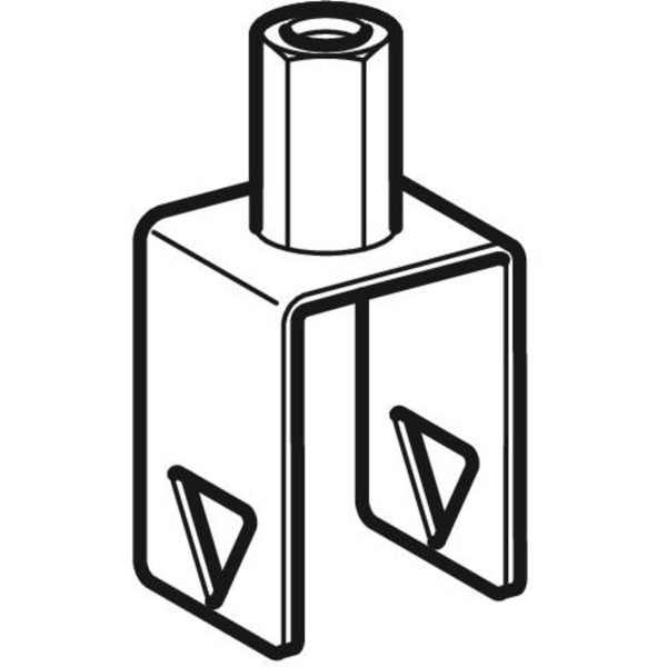 Geberit Vertriebs - Pluvia Aufhängeelement 4Kt-Profil 362862261