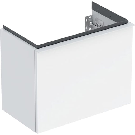 Geberit Vertriebs - iCon Unterschrank für HWB, 1 Schubl. 52x41,5x30,7cm, weiß hgl./Gr. weiß matt