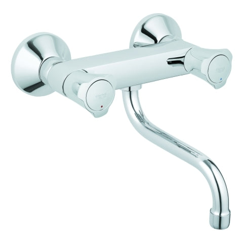 Grohe - Spültischarmatur COSTA 31187 1/2 Wandmontage chrom
