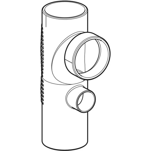 Geberit Vertriebs - Silent-db20 Kombibogenabzweig 88,5Gr d110/90/56 310.811.14.1
