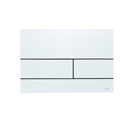 TECE SE - TECEsquare WC-Betätigungsplatte Metall 2 Weiß glänzend RAL 9016