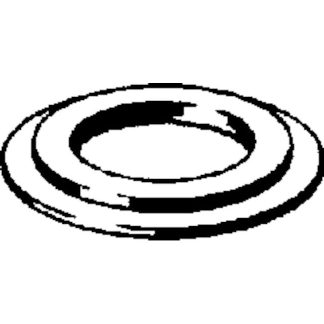 Viega - Lippendichtung 6162-268 42,2x35mm Gummi schwarz