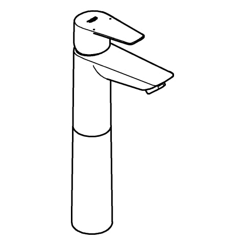 Grohe - EH-Waschtischbatterie BAUEDGE 23761_1 XL-Size glatter Körper chrom