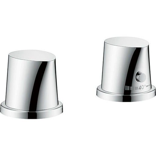 Hansgrohe - 2-Loch Thermostat AXOR Starck Organic F-Set chrom Wannenrandmontage