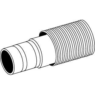 TECE SE - TECElogo PE-RT Verbundrohr 20 x 2,25 im Wellrohr, # 8705220, (Ring: 50 M), je M