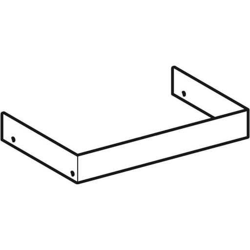 Geberit Vertriebs - Edelstahlblende zu RENOVA Nr.1 COMPRIMO Schrank 862060