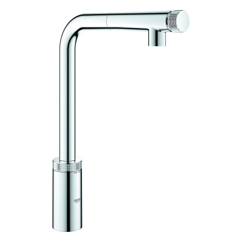 Grohe - SPT-Batterie MINTA Smart Control 31613 L-Ausl. azb. Spülbrause chrom